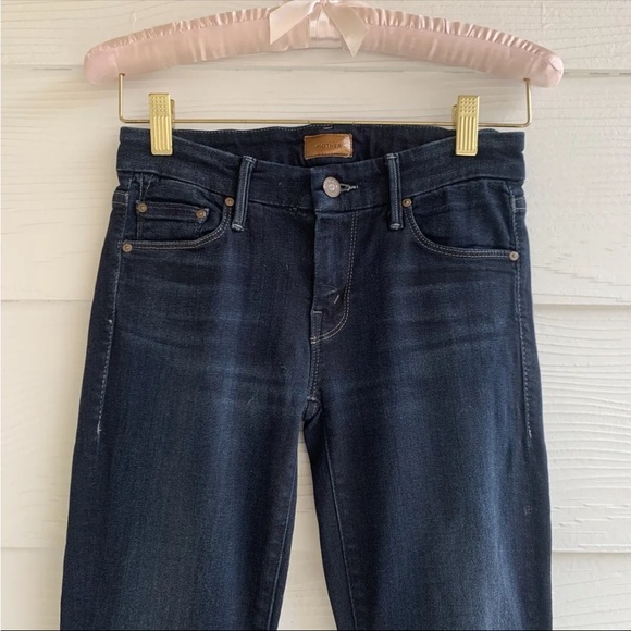 Mother the looker jeans 25 in dark wash: Coffee, tea or me? - Picture 3 of 16